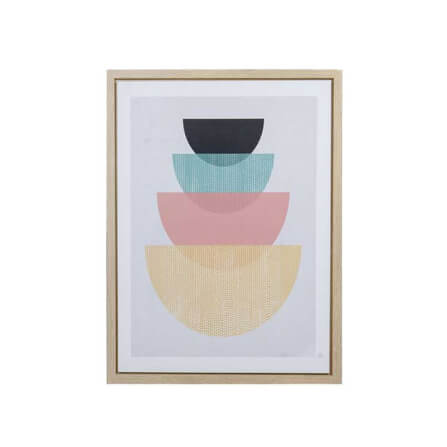 ภาพติดฝาผนัง CHIC REPUBLIC รุ่น SEMICIRCLE/45X60_0
